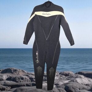 Henderson Aquatics Womens Dive Skin Full Body Suit Size 14‎ Black Divewear
